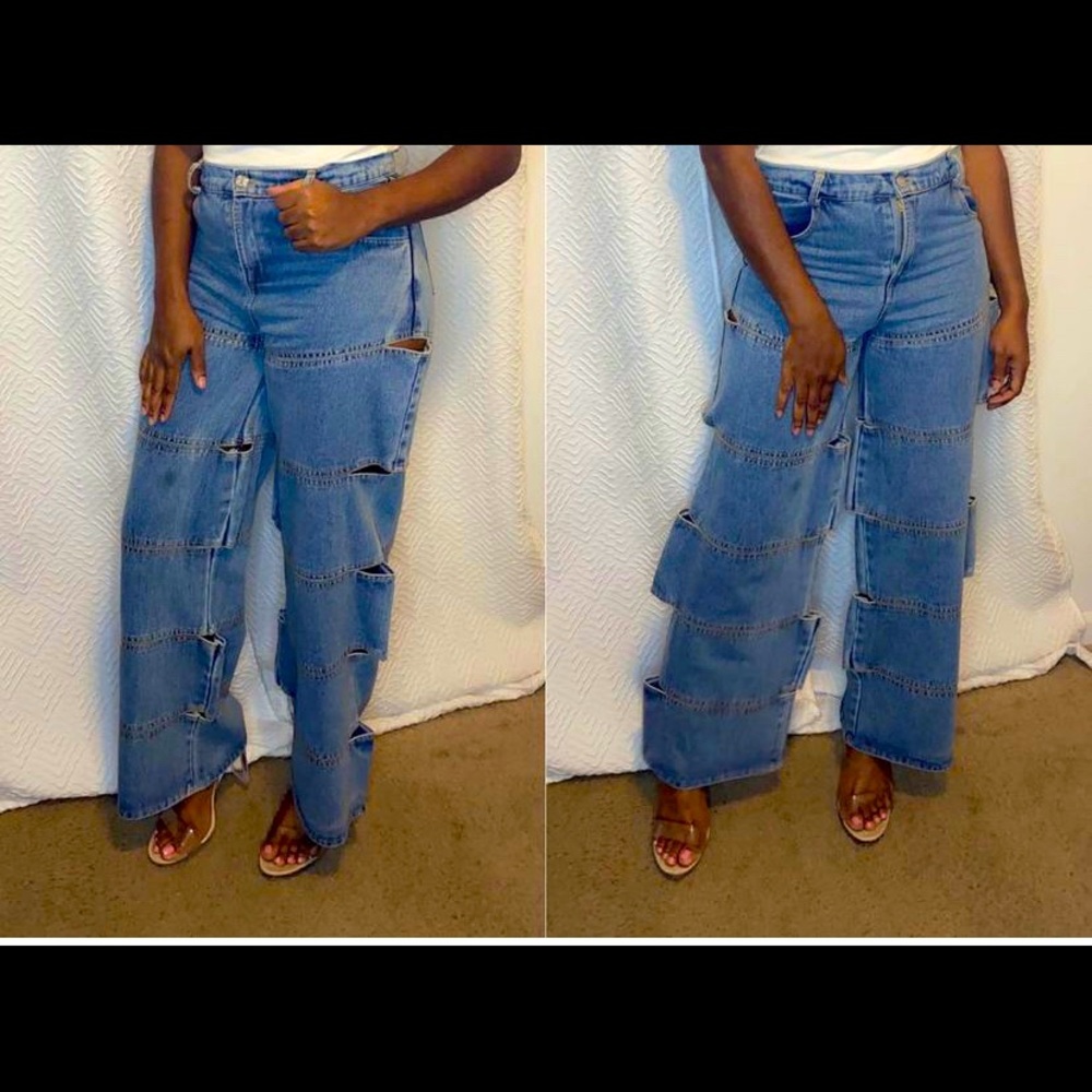Wide leg Jeans
